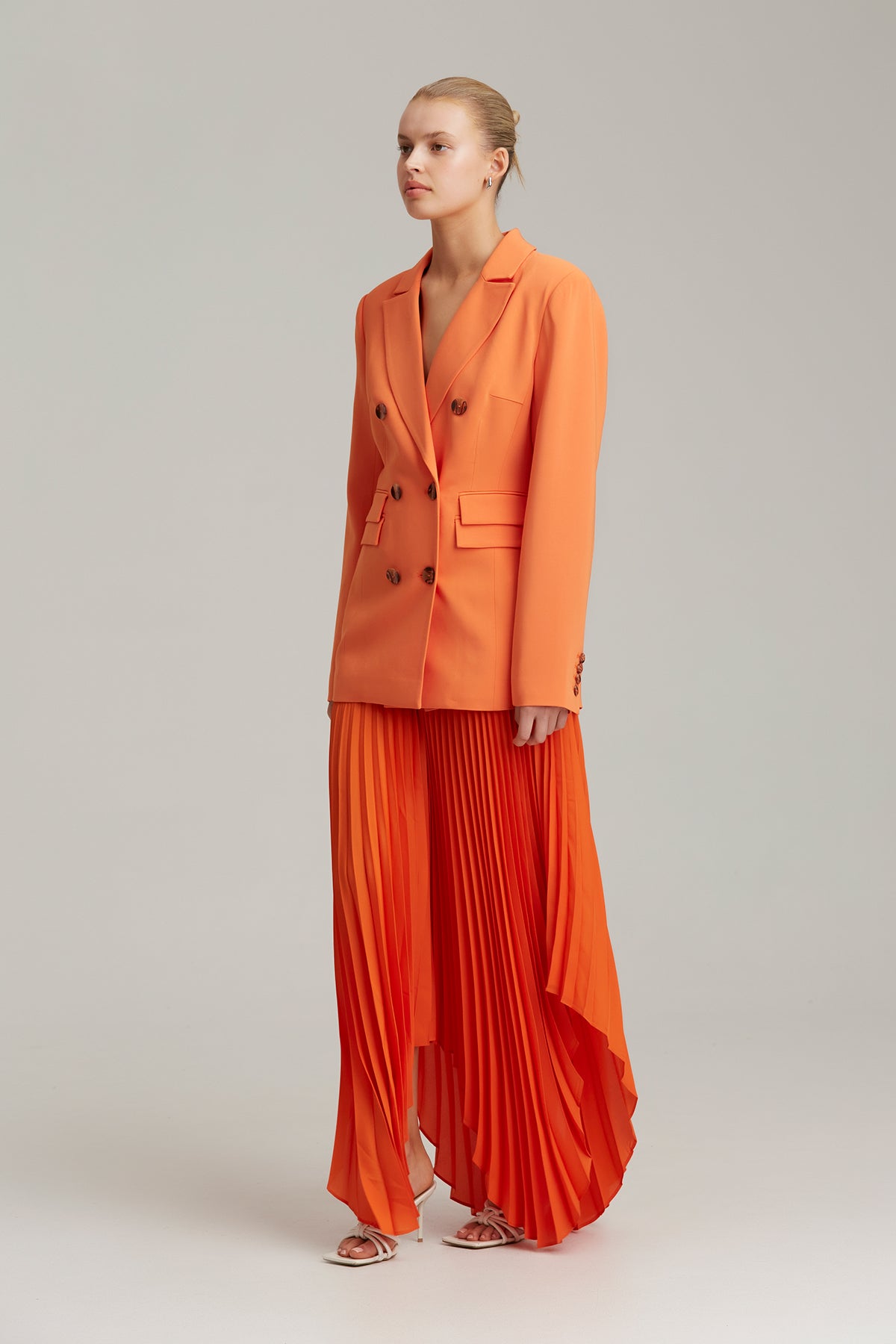 C/MEO Collective - Constant Own Light Blazer - Tangerine