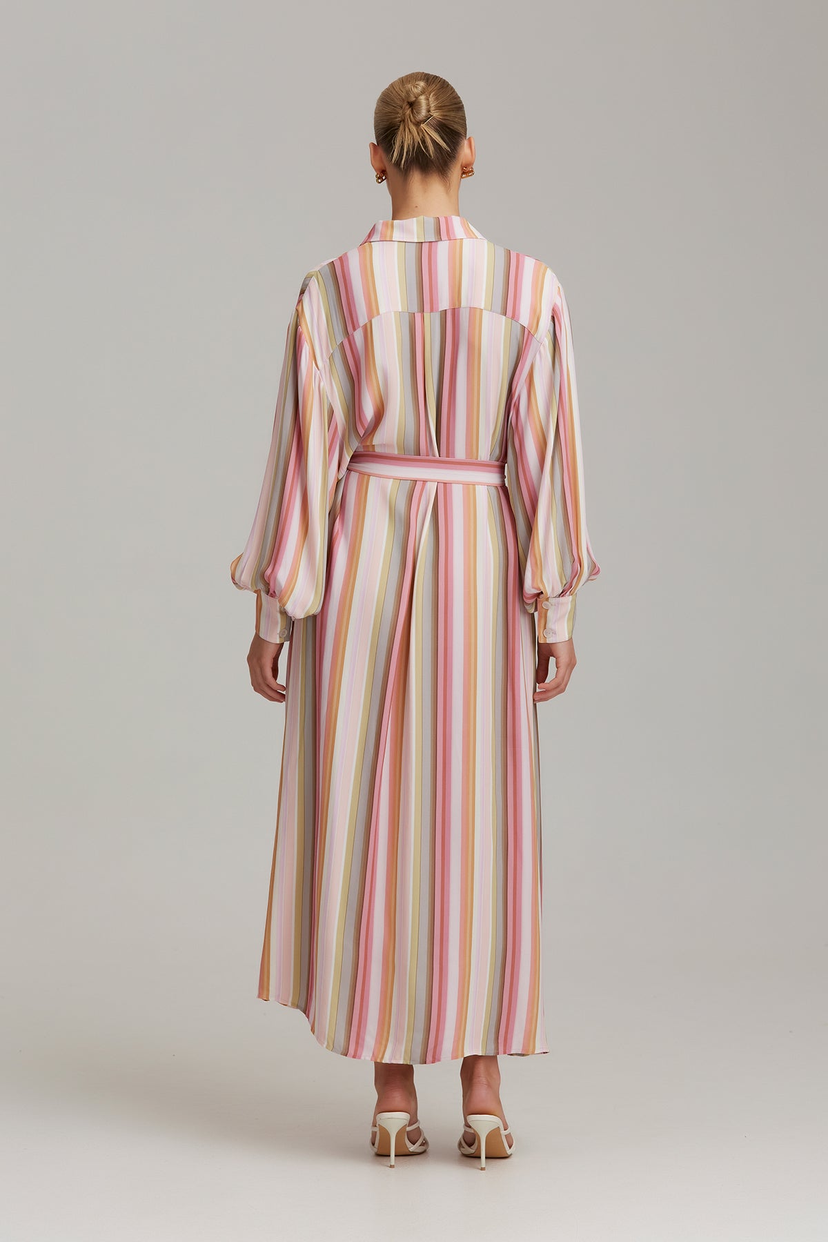 C/MEO Collective - Sincerely Wonderful You Maxi Dress - Soft Stripe