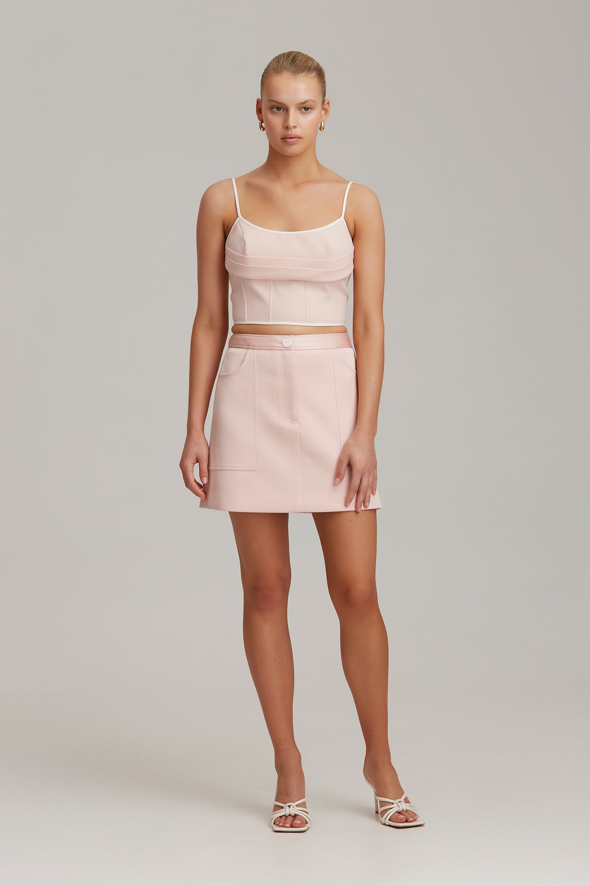 C/MEO Collective - Captivate Skirt - Blush