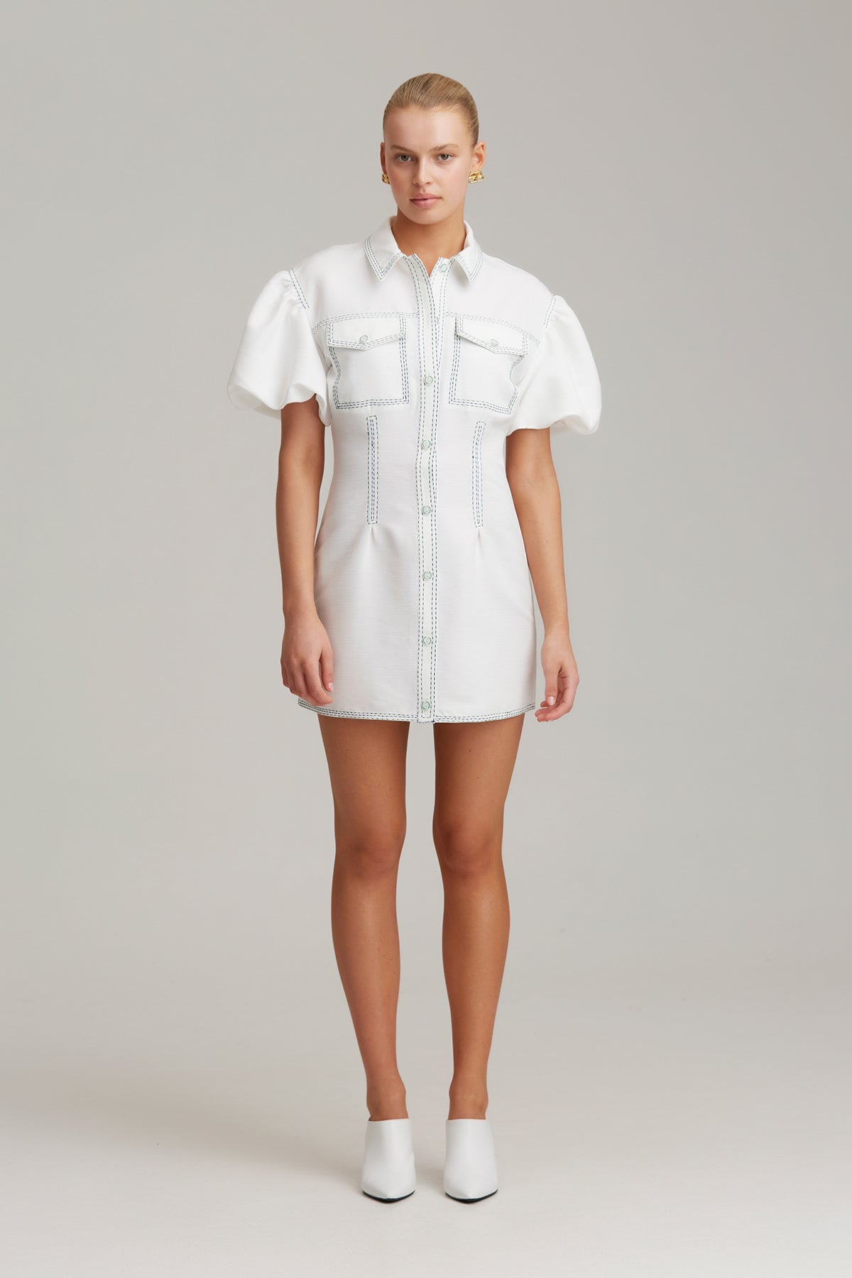 C/MEO Collective - Out Of Time Dress - White