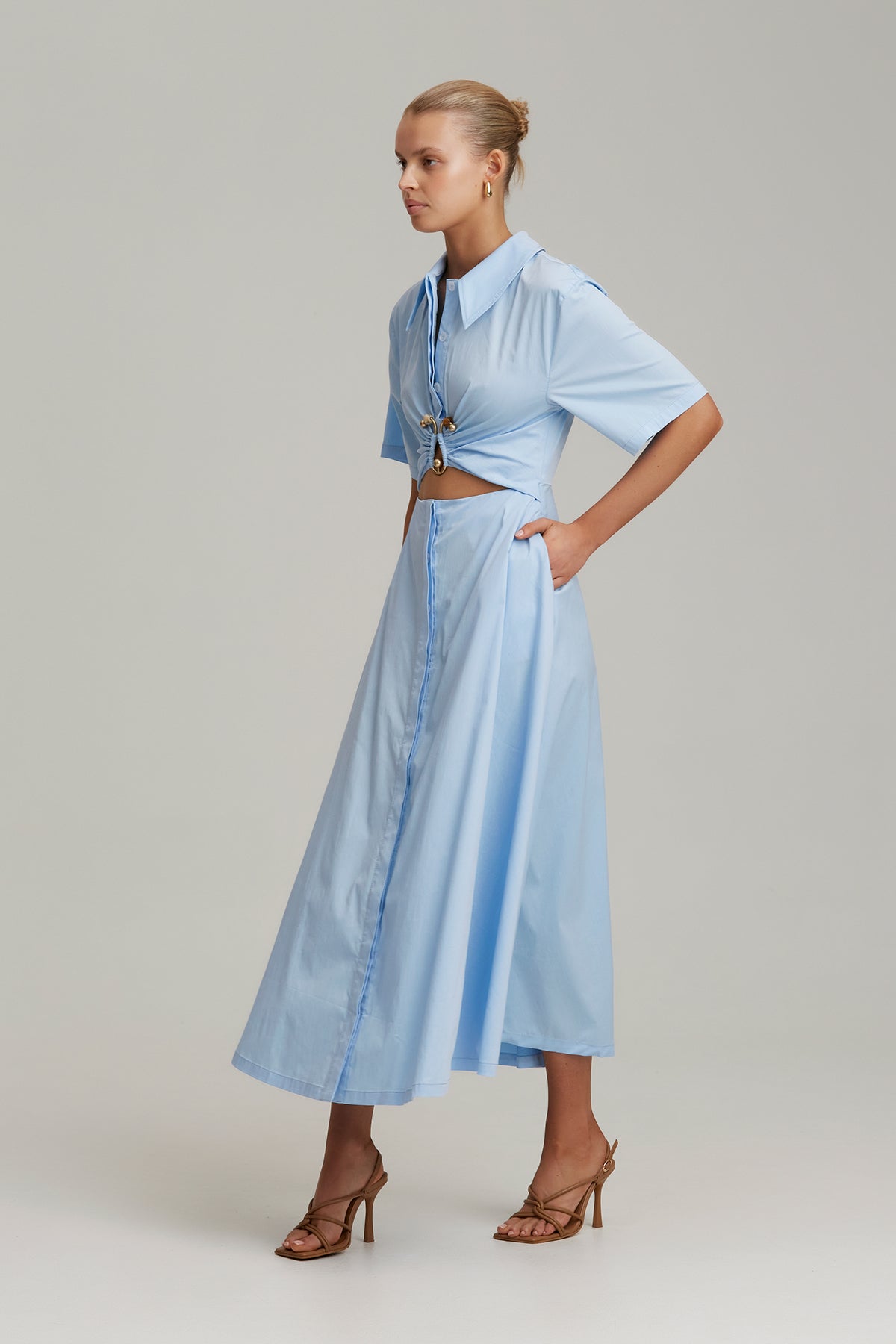 C/MEO Collective - Calibrate Dress - Powder Blue