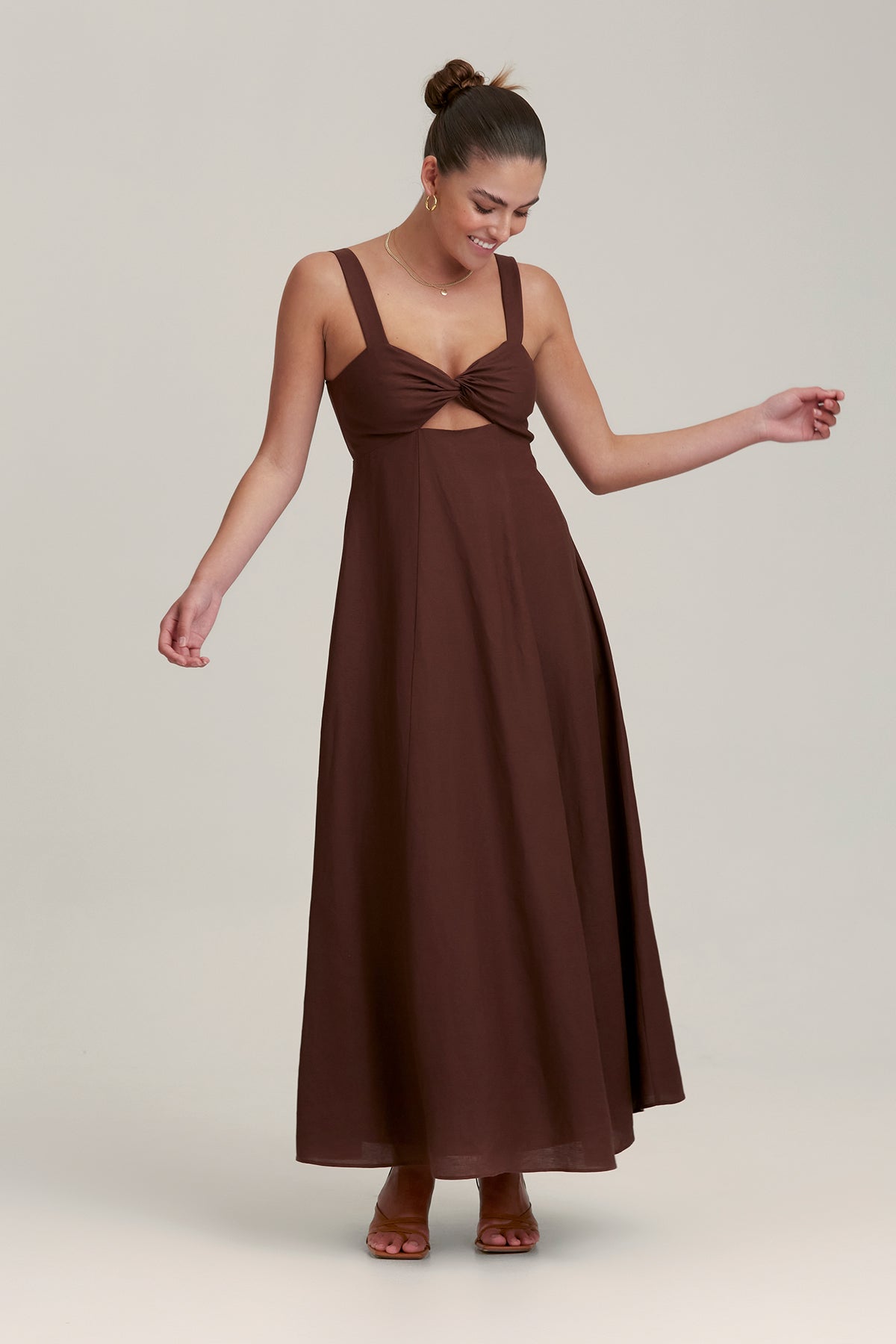 Finders - Mavis Maxi Dress - Cappuccino