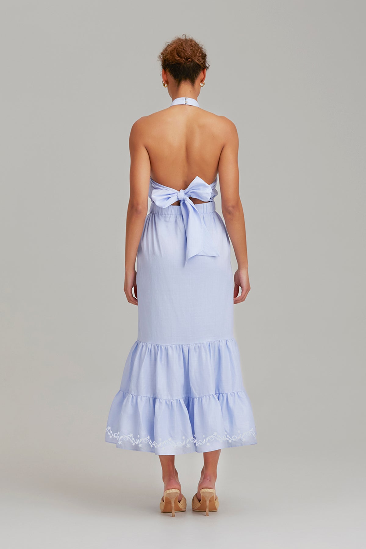 Keepsake - Emilia Midi Dress - Sky