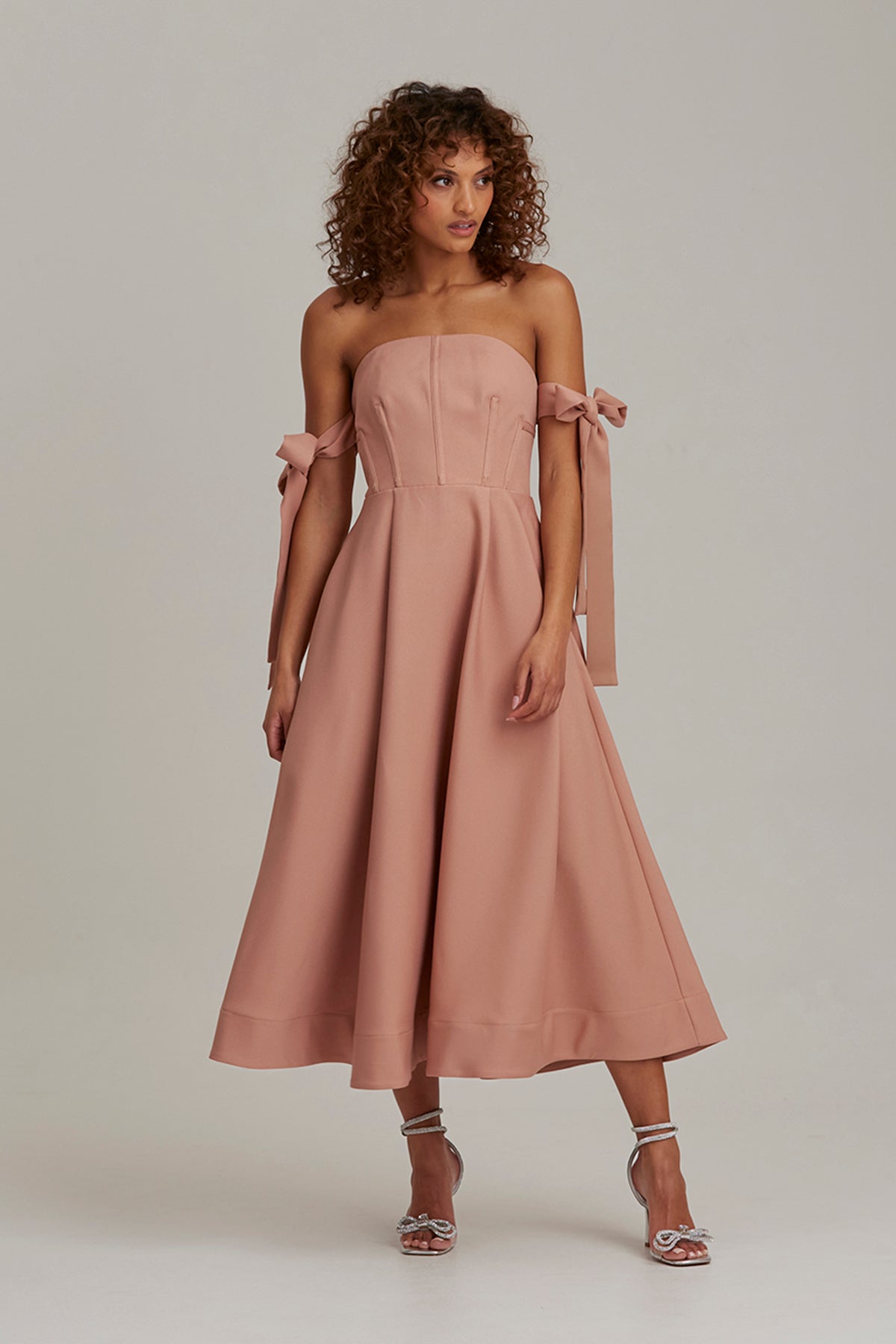 Keepsake - Margherita Midi Dress - Vintage Pink