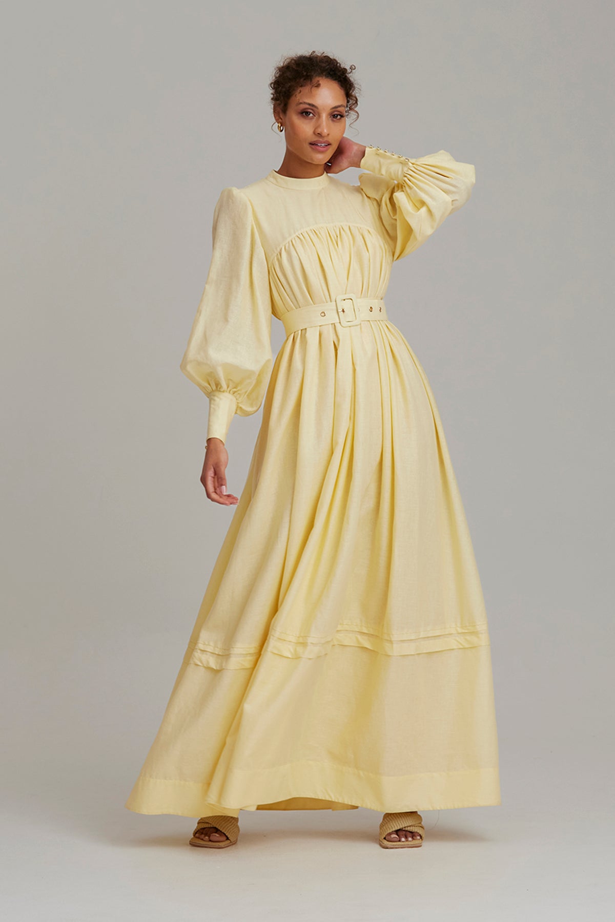 Keepsake - Frutta LS Midi Dress - Butter Cream