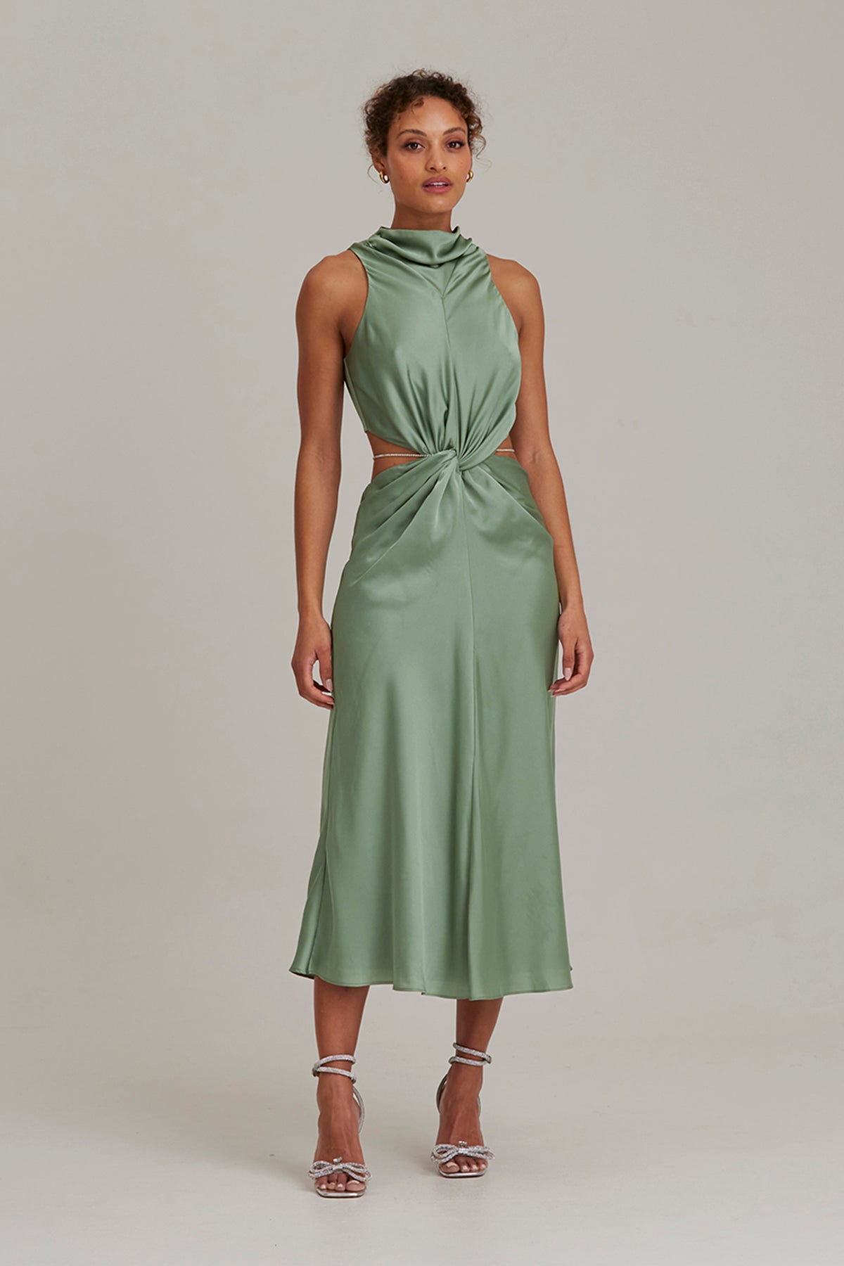 Keepsake - Momento Midi Dress - Jade