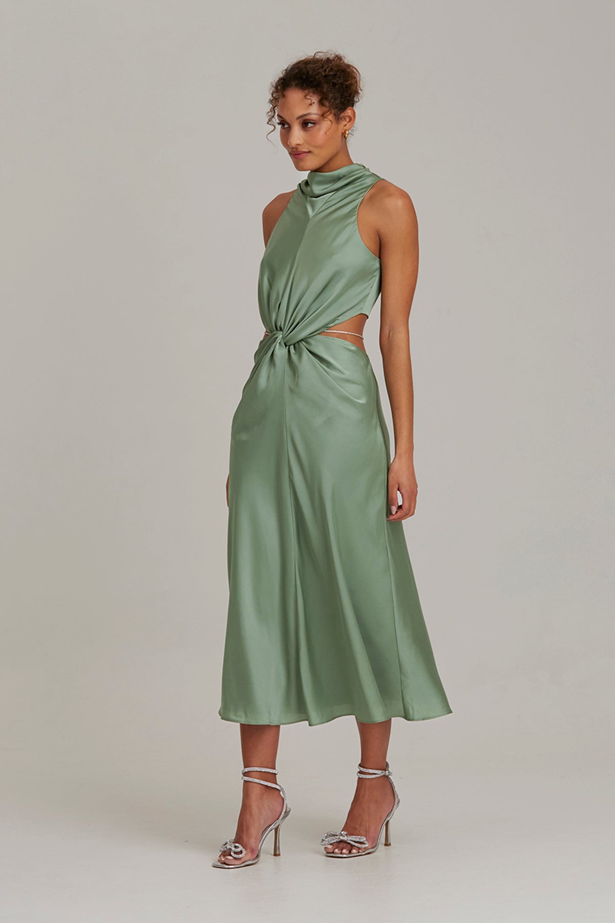 Keepsake - Momento Midi Dress - Jade