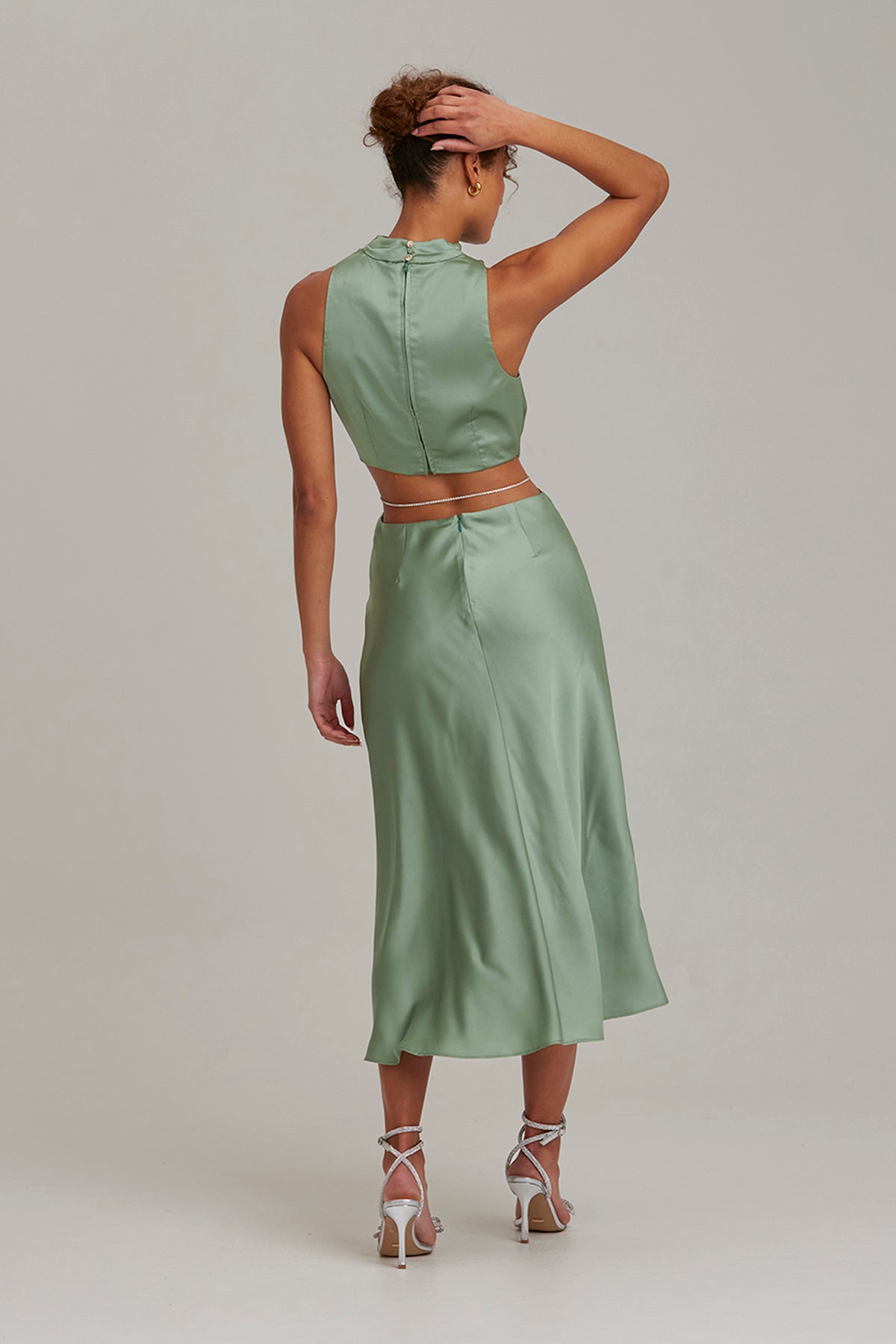 Keepsake - Momento Midi Dress - Jade