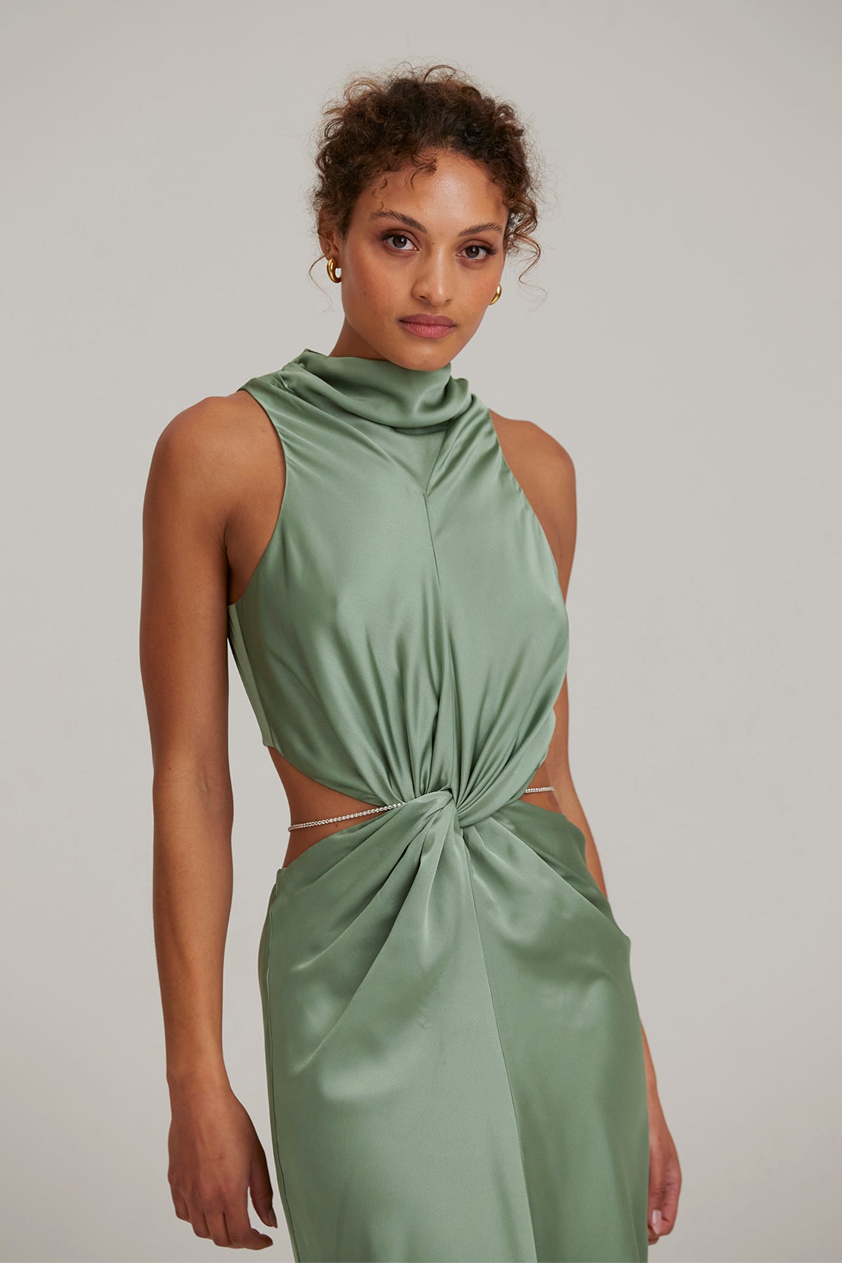 Keepsake - Momento Midi Dress - Jade