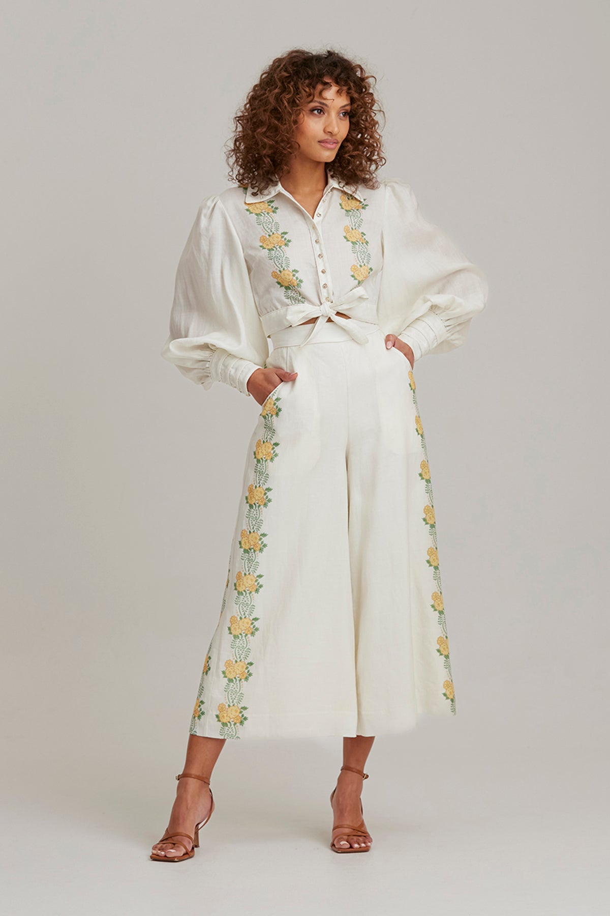 Keepsake - Isola-Marilyn Pant - Parchment Floral