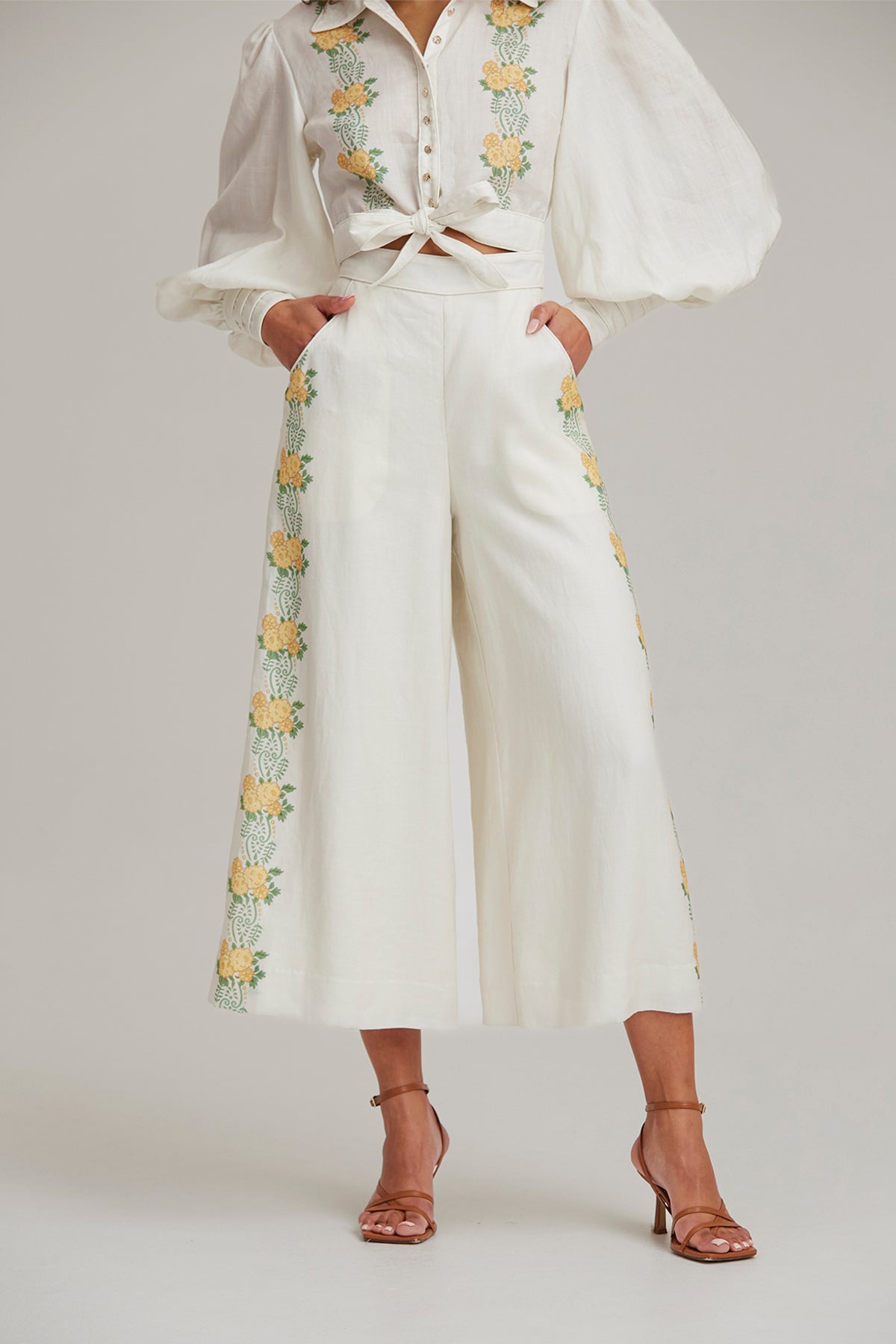 Keepsake - Isola-Marilyn Pant - Parchment Floral