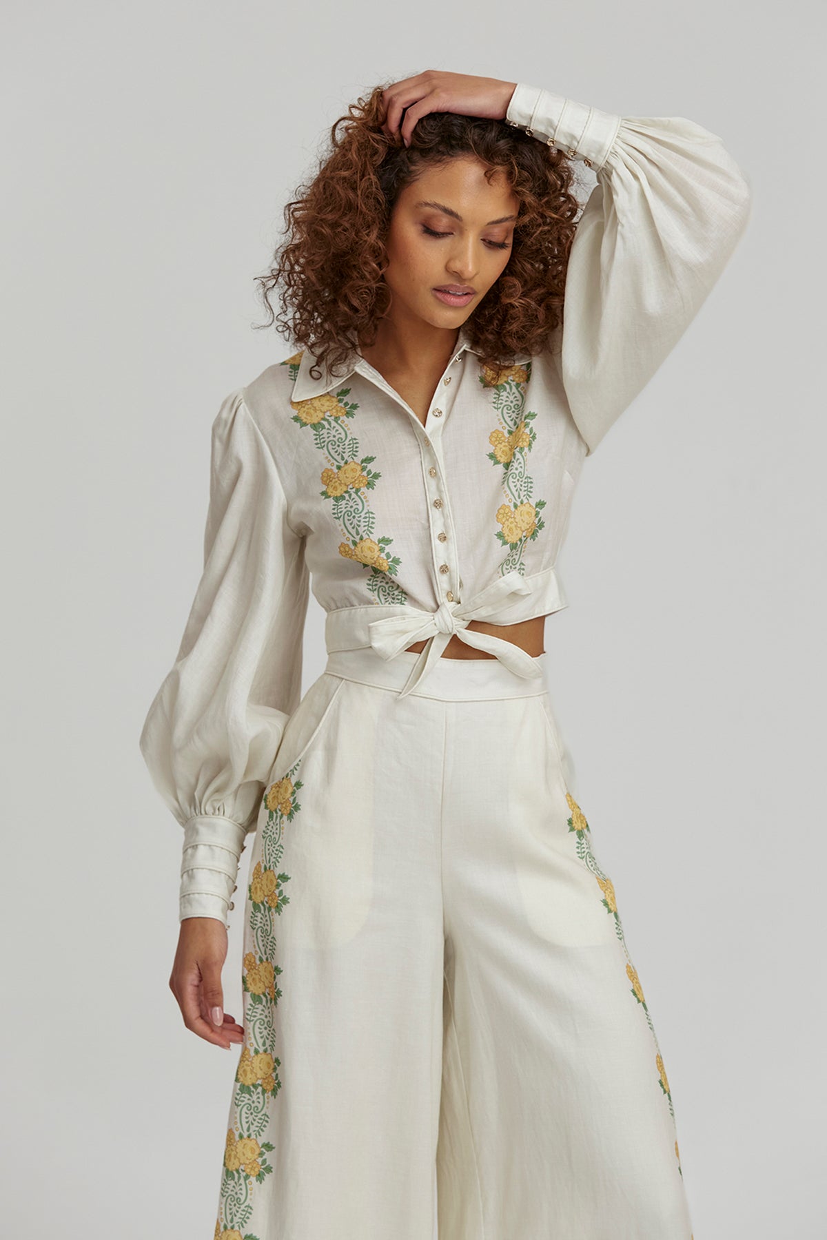 Keepsake - Isola-Marilyn Pant - Parchment Floral