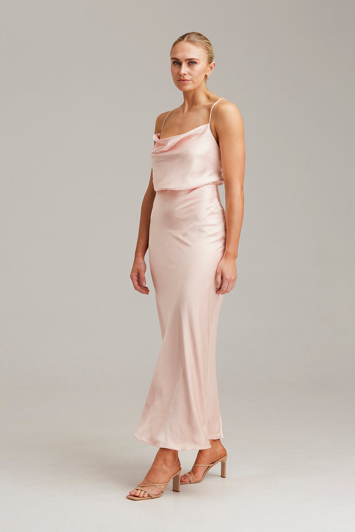 Keepsake - Muse Midi Dress - Soft Blush