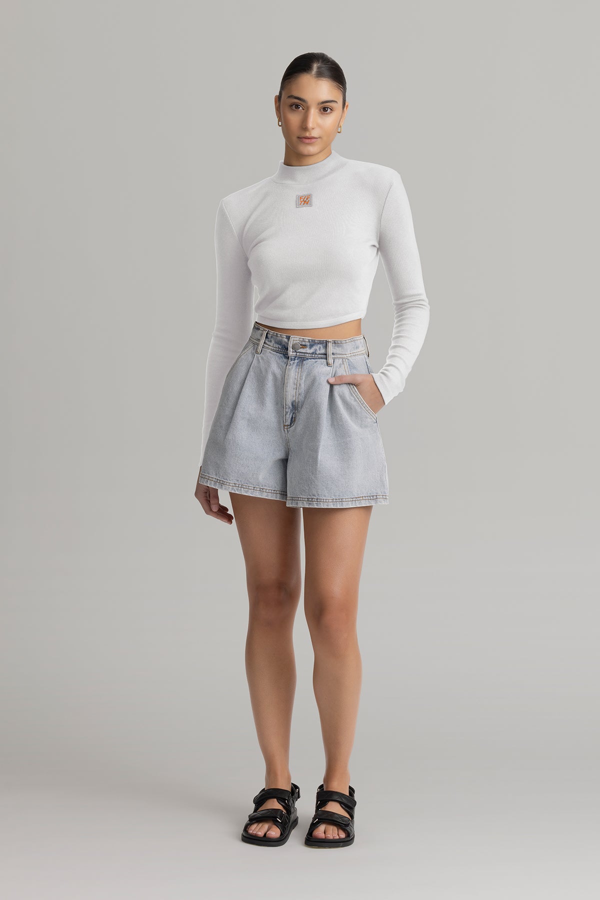 The Fifth Label - Viola LS Top - Opaline