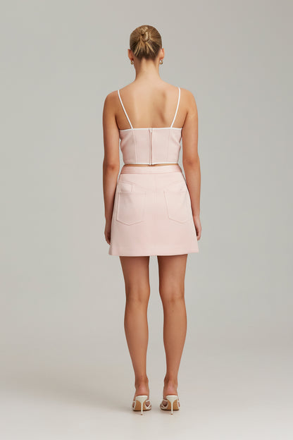 C/MEO Collective - Captivate Skirt - Blush