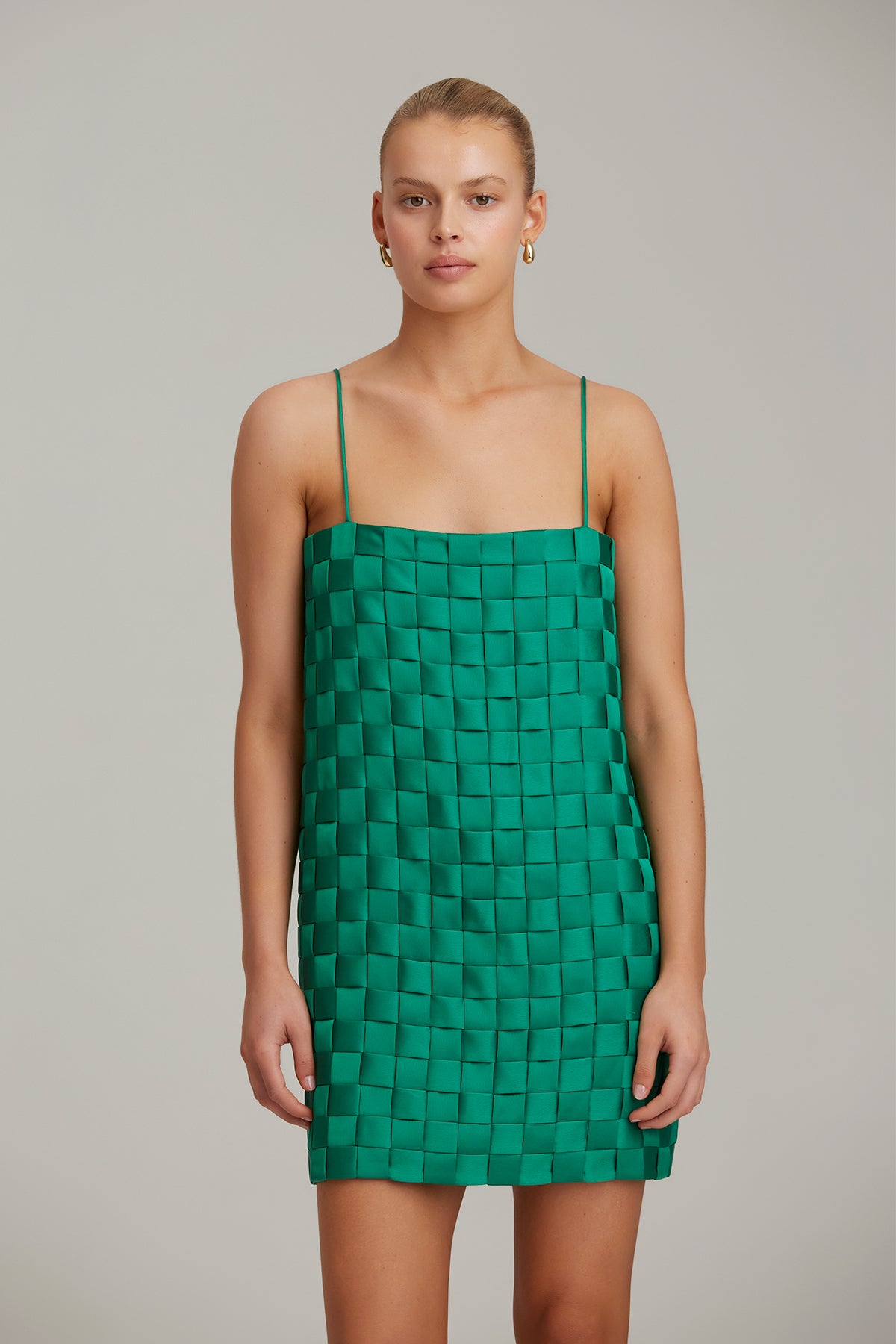C/MEO Collective - Signals Dress - Forest Green