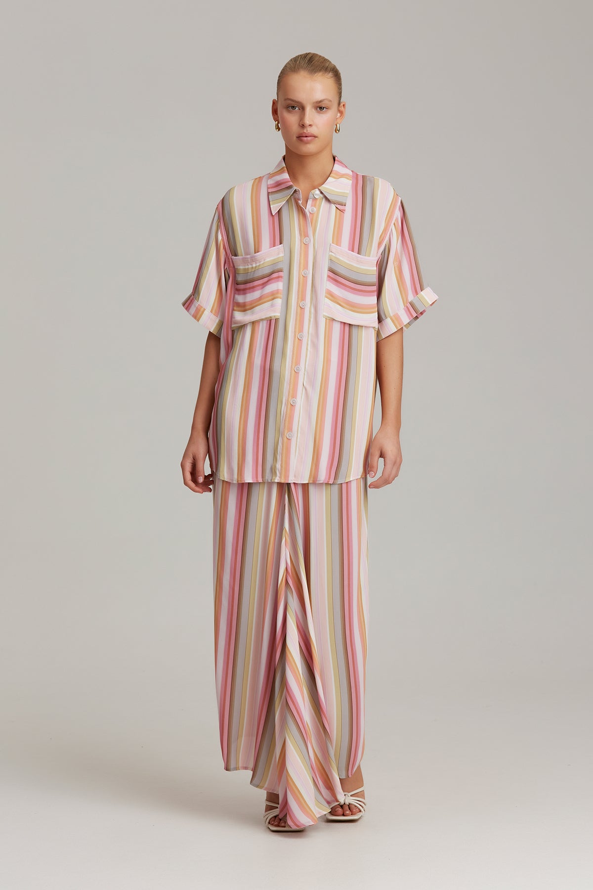 C/MEO Collective - Sincerely Shirt - Soft Stripe