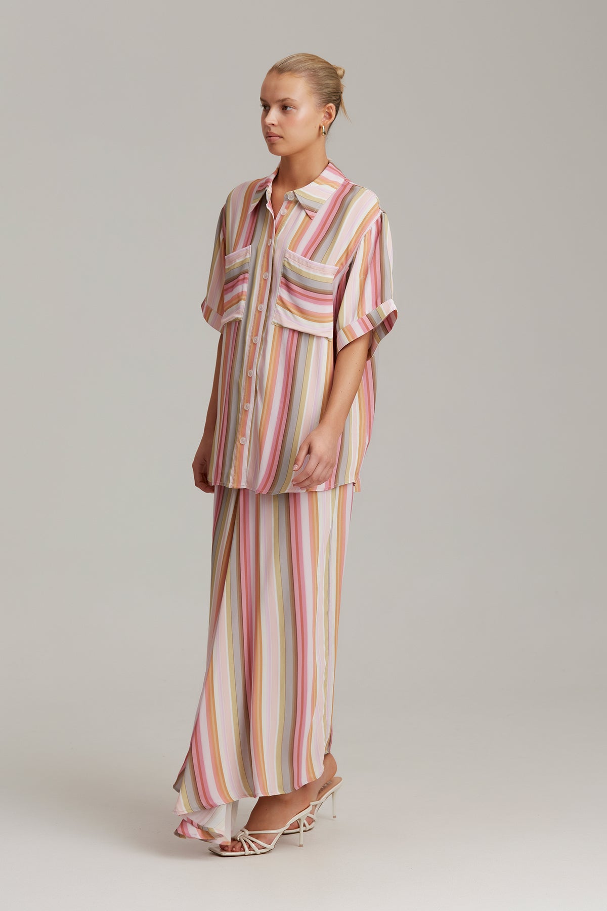 C/MEO Collective - Sincerely Skirt - Soft Stripe