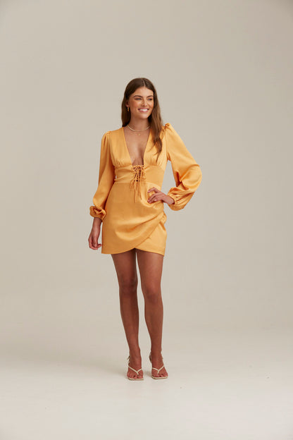 Finders - Luella Mini Dress - Tangerine