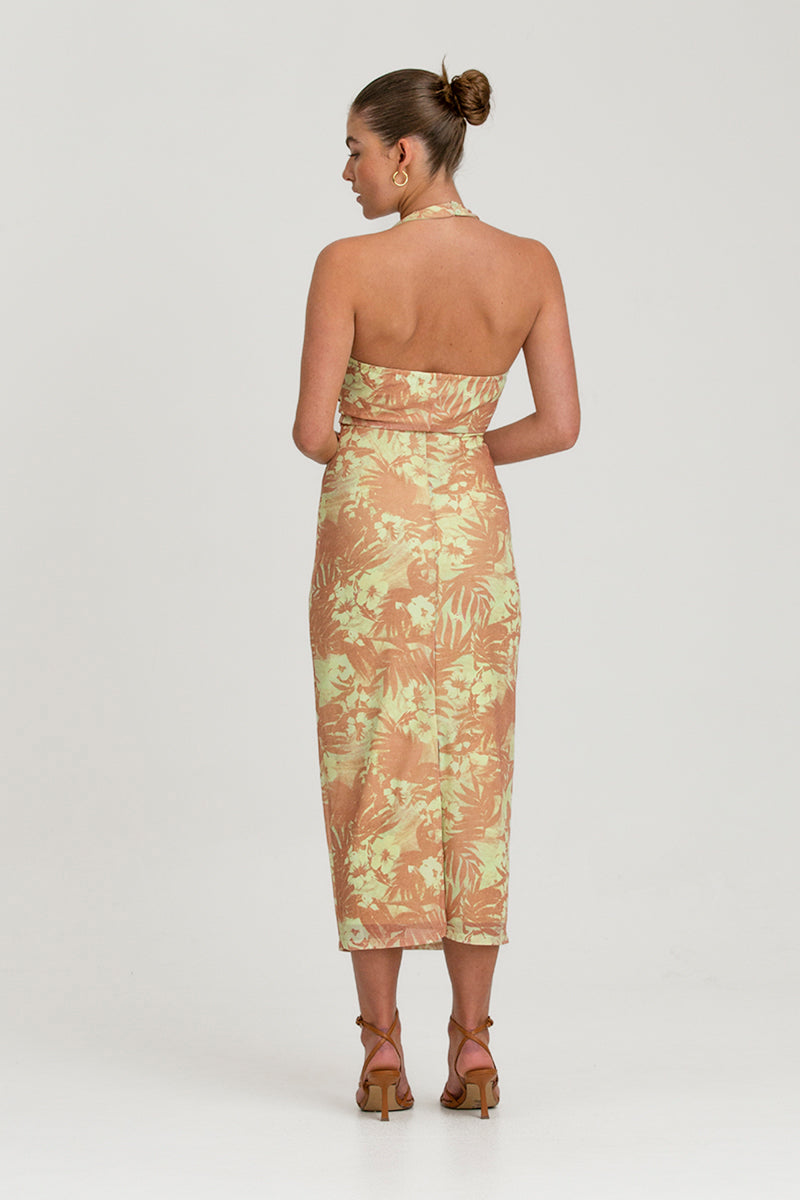 Finders - Ally Midi Dress - Hawaiian Floral