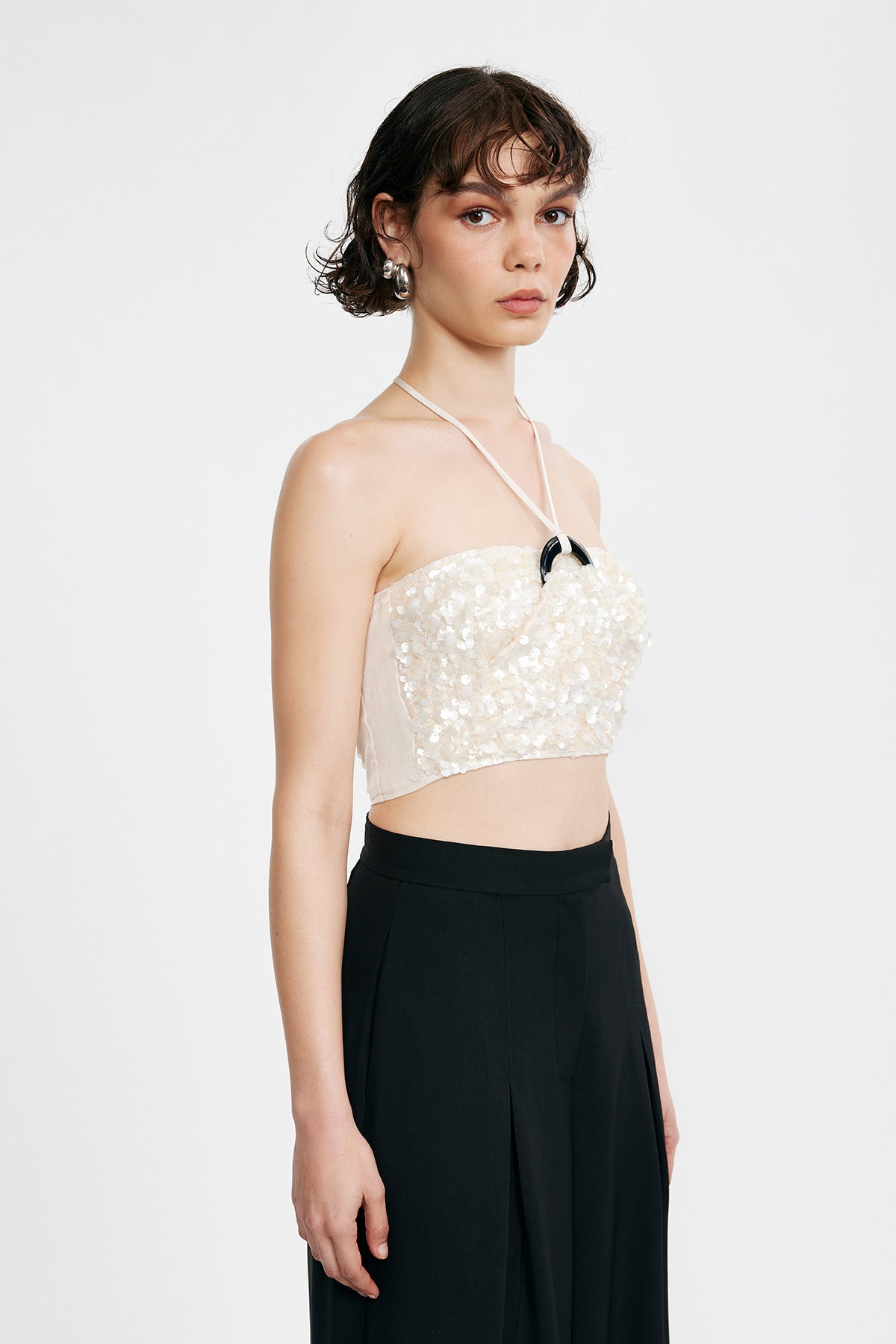 C/MEO Collective - SOMETHING ABOUT YOU TOP - SHELL SEQUIN