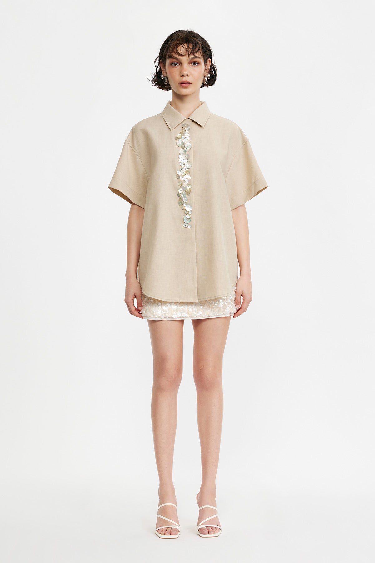 C/MEO Collective - IN THE MOMENT SHIRT - SAND