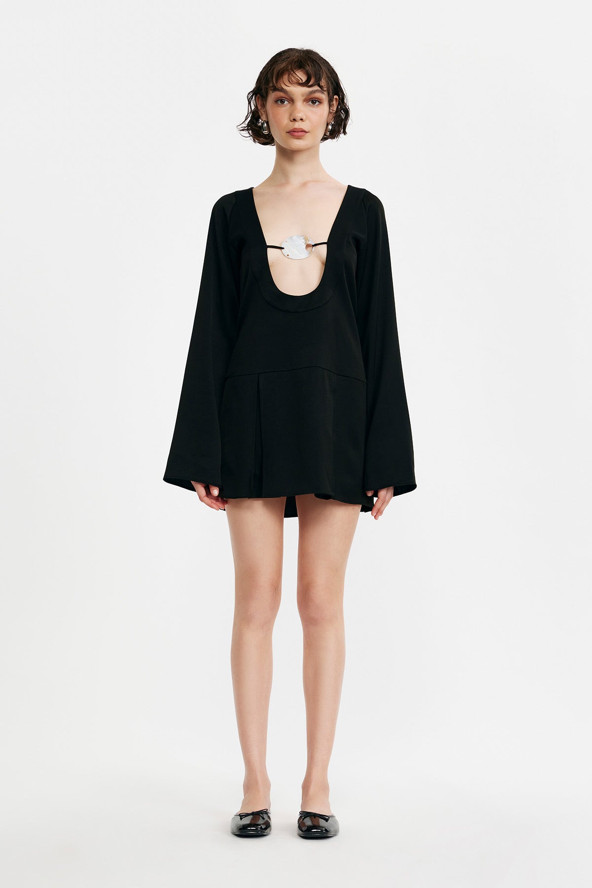 C/MEO Collective -  COLLIDE MINI DRESS - BLACK