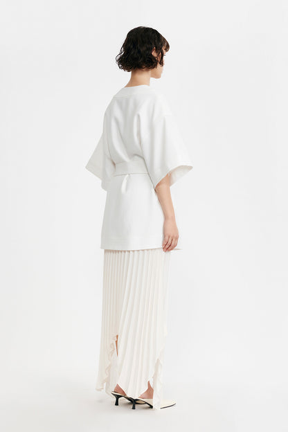 C/MEO Collective - ON MY MIND DRESS - WHITE