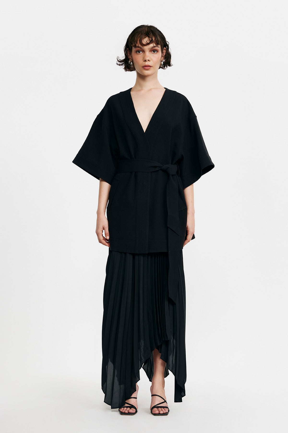 C/MEO Collective - ON MY MIND DRESS - BLACK