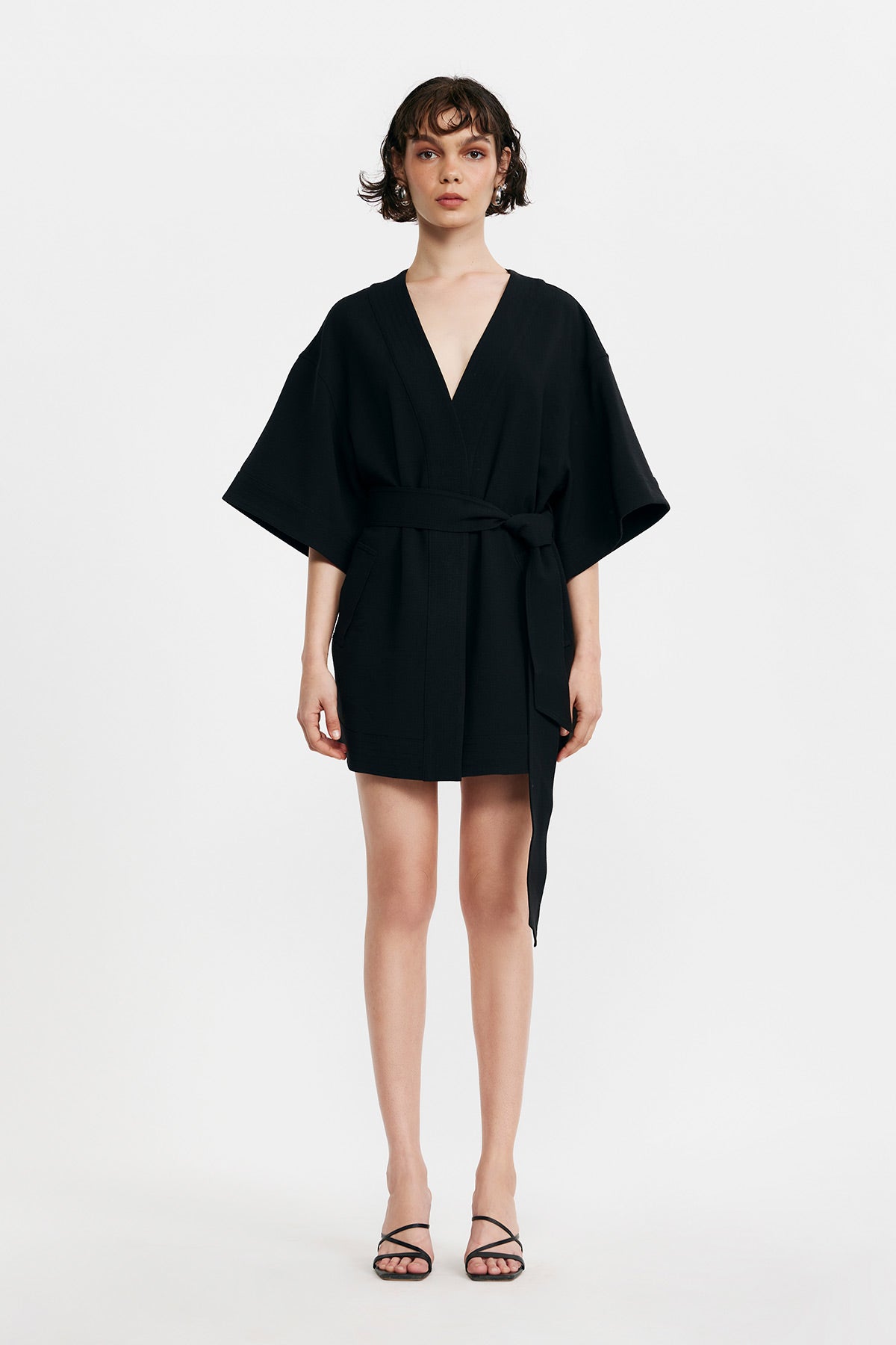 C/MEO Collective - ON MY MIND DRESS - BLACK