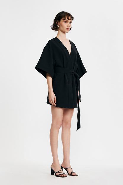 C/MEO Collective - ON MY MIND DRESS - BLACK