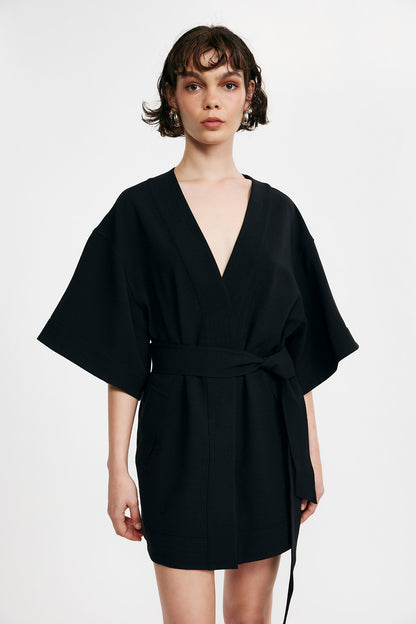 C/MEO Collective - ON MY MIND DRESS - BLACK