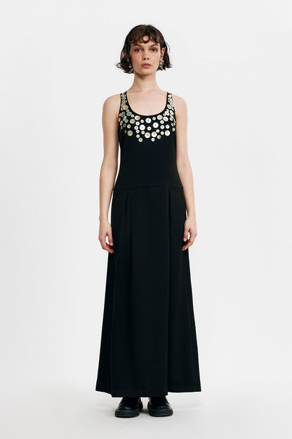 C/MEO Collective - IN THE MOMENT MAXI DRESS - BLACK