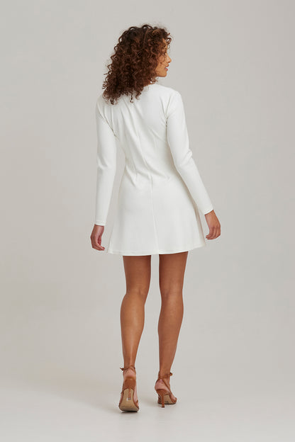 Keepsake - Veneto Ls Mini Dress - Parchment