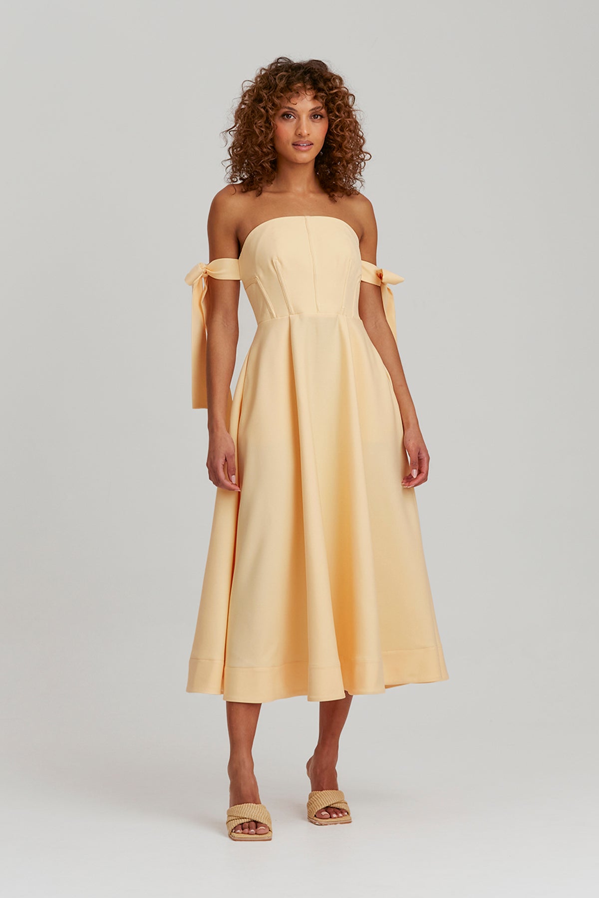 Keepsake - Margherita Midi Dress - Butter