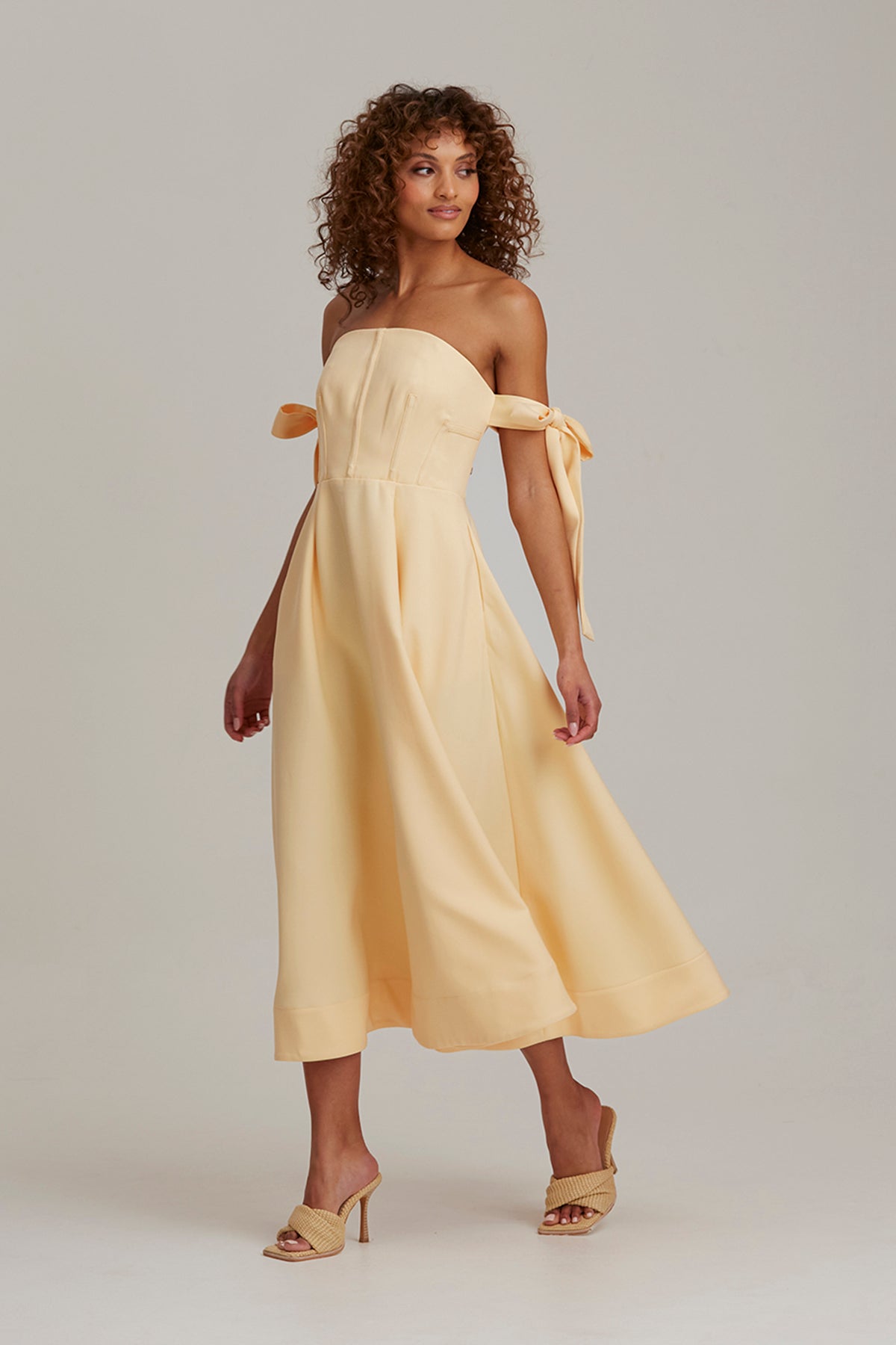 Keepsake - Margherita Midi Dress - Butter