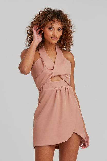 Keepsake - Margherita Mini Dress - Vintage Pink