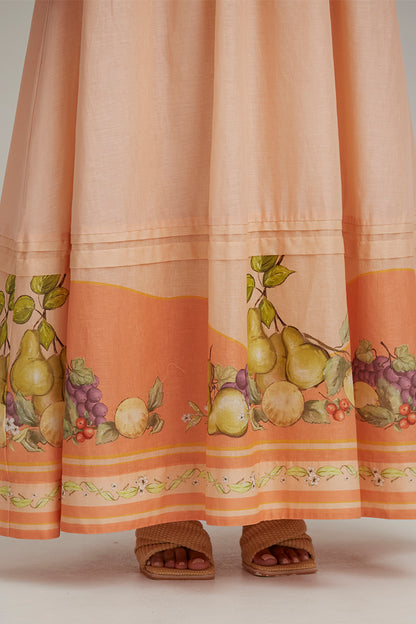 Keepsake - Frutta LS Midi Dress - Fruit Print