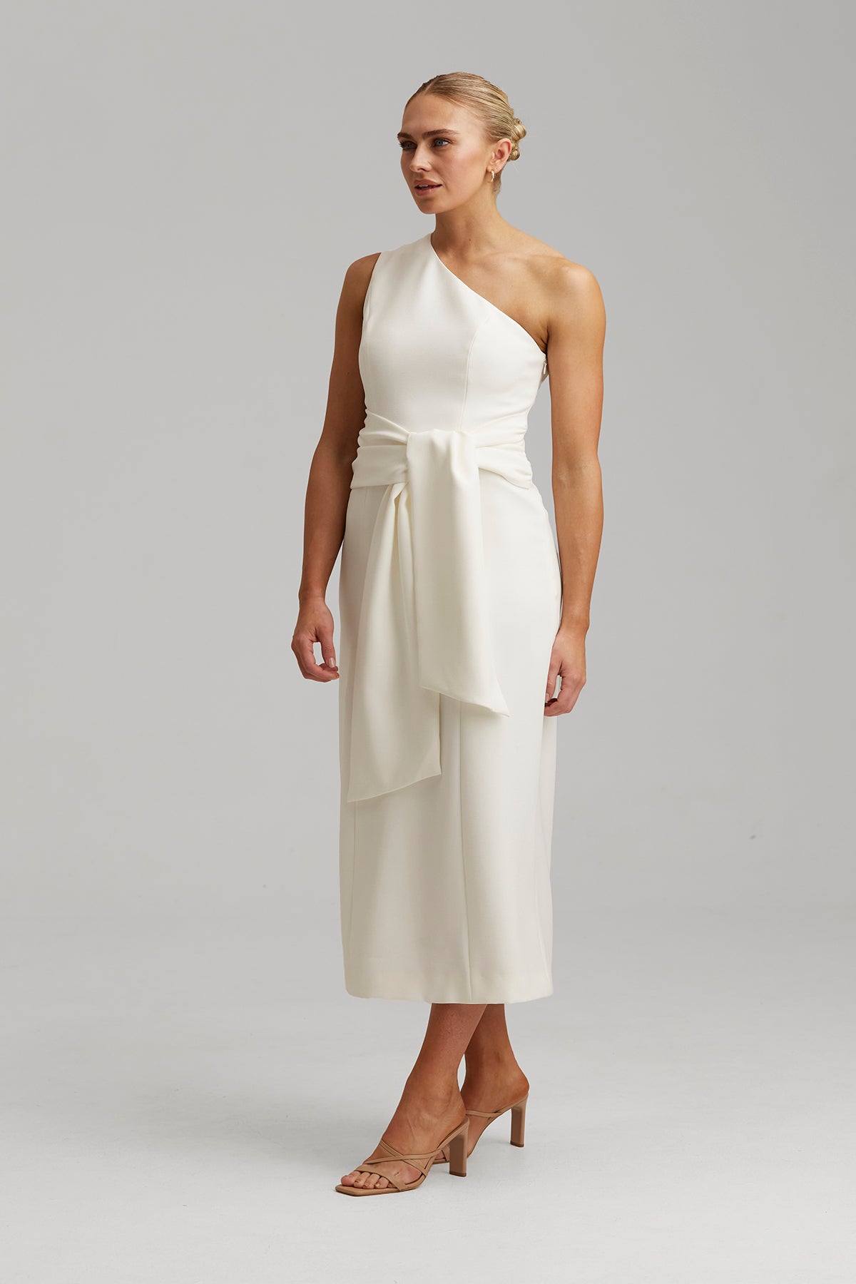 Keepsake - Celeste Midi Dress - Porcelain