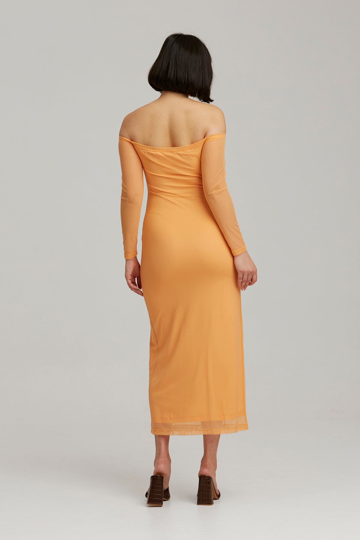 The Fifth Label - Hibiscus LS Dress - Papaya
