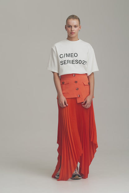 C/MEO Collective - Constant Progressive Skirt - Tangerine