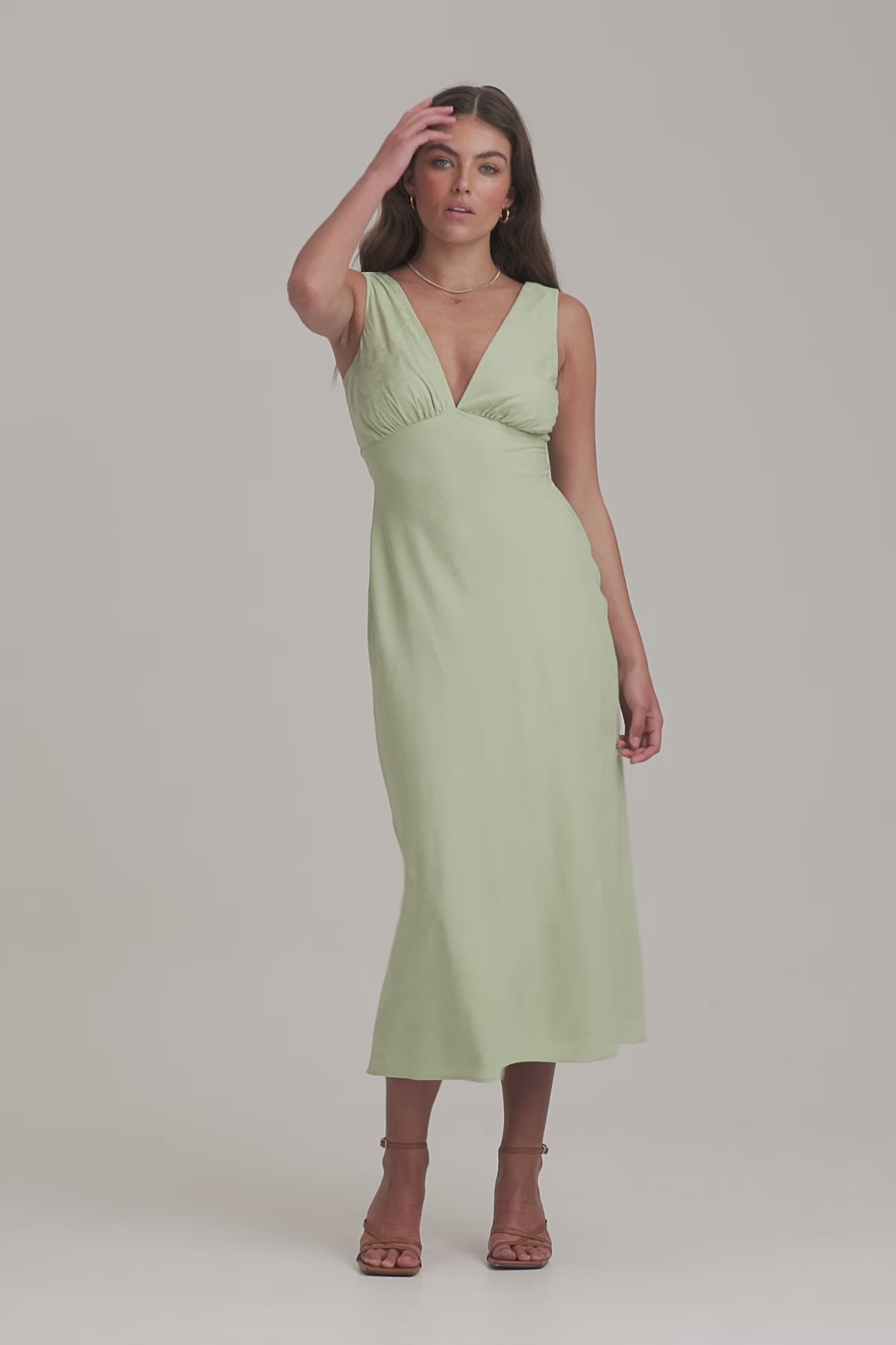Corset Satin Maxi Dress – Sepia Boutique