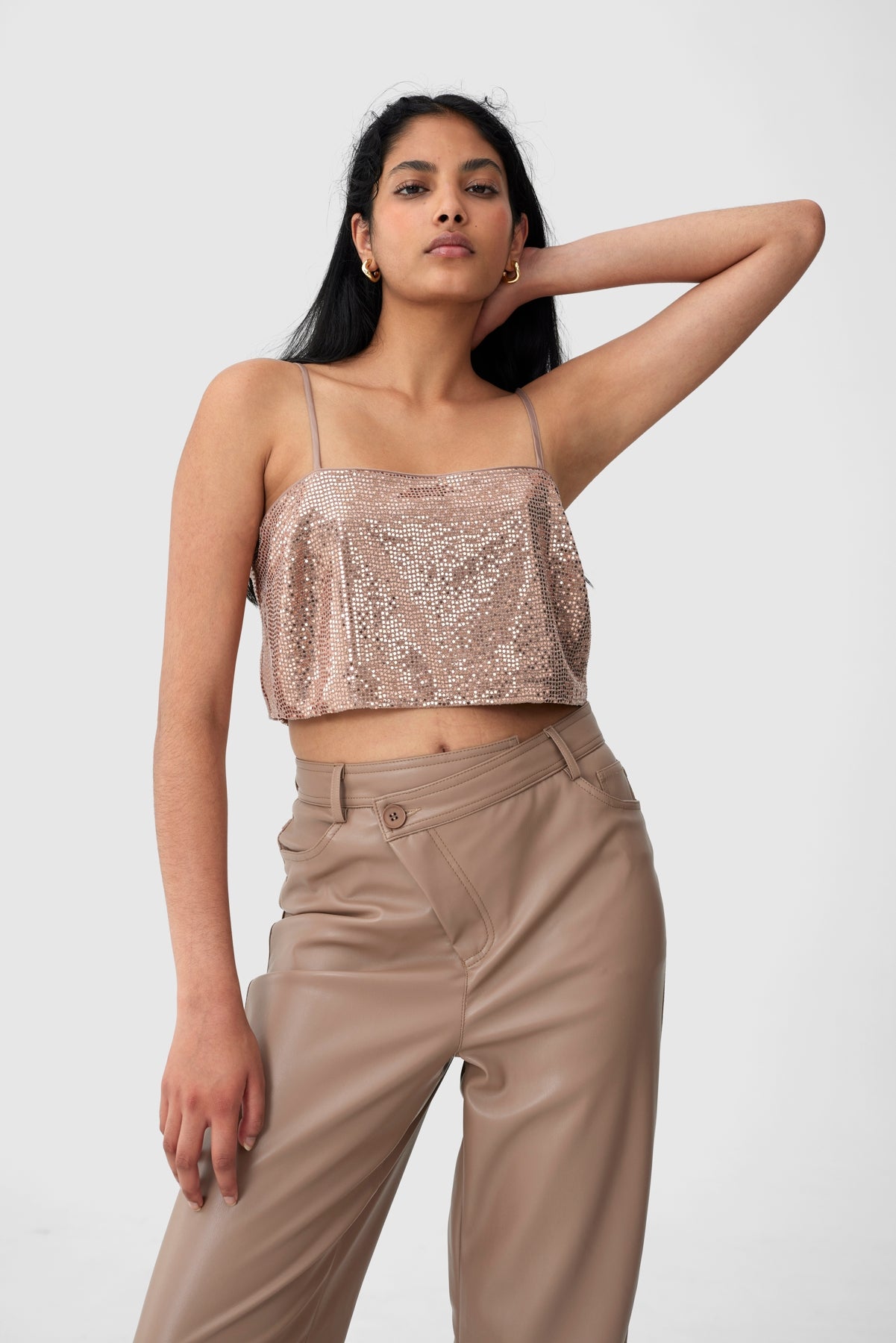 C/MEO Collective - After Dark Top - Rose Gold