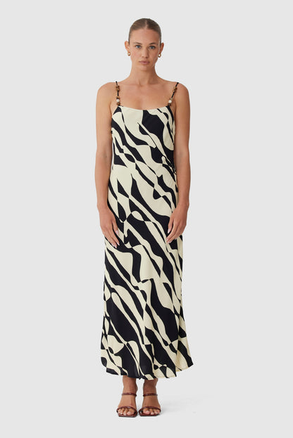C/MEO Collective - Nothing Less Dress - Shapes Print