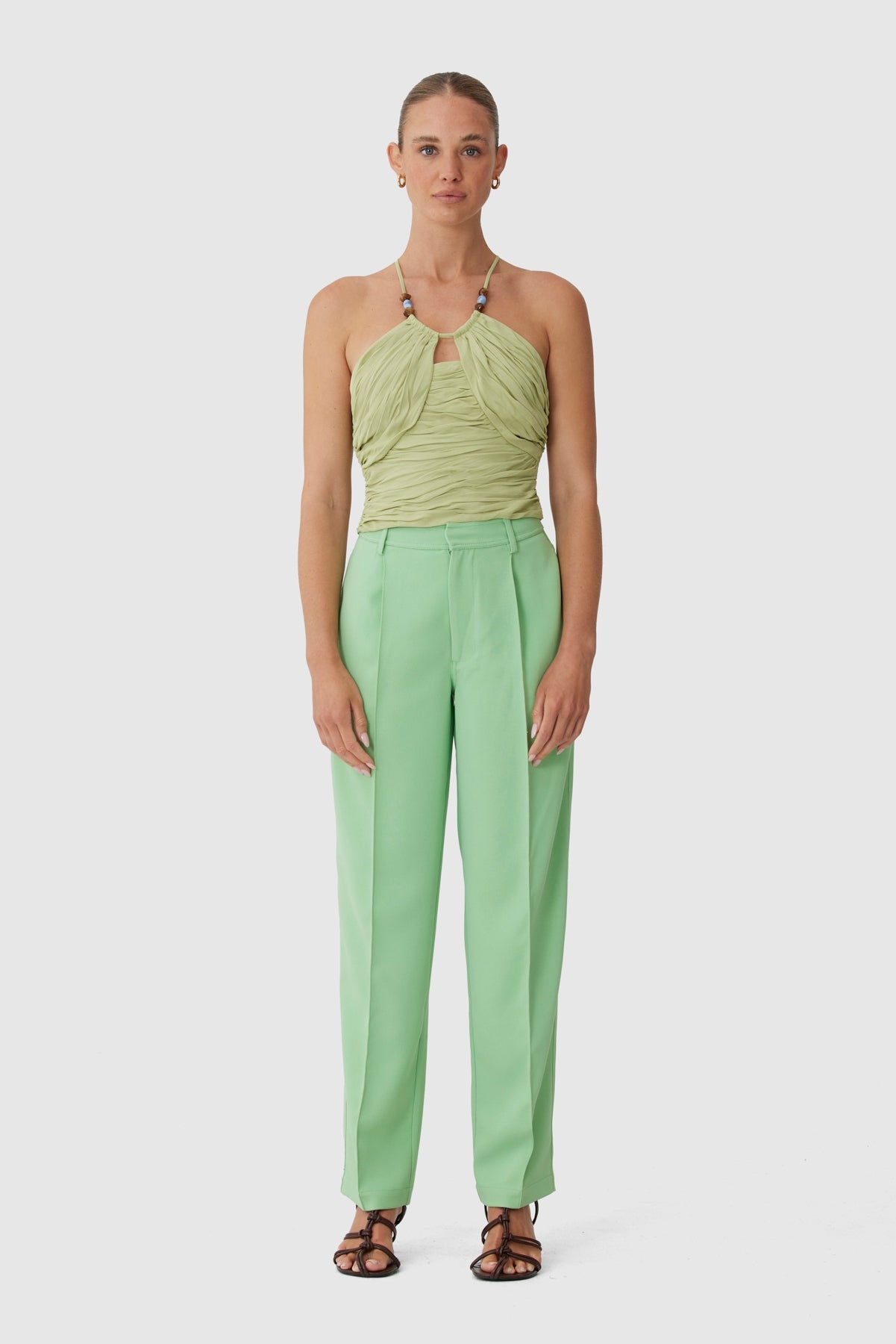 C/MEO Collective - Never Again Pant - Nile Green